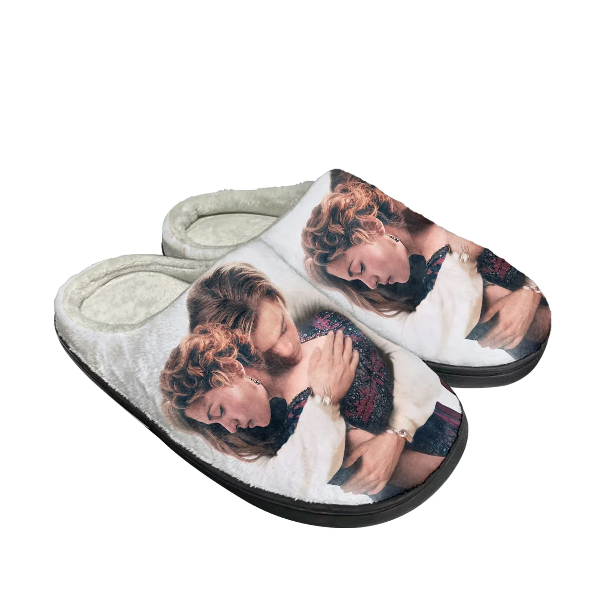 Men Shoes For Winter - タイタニッククラシック映画ホームホームコットンスリッパメンズレディースぬいぐるみ寝室カジュアル保温靴サーマルスリッパカスタマイズされた靴