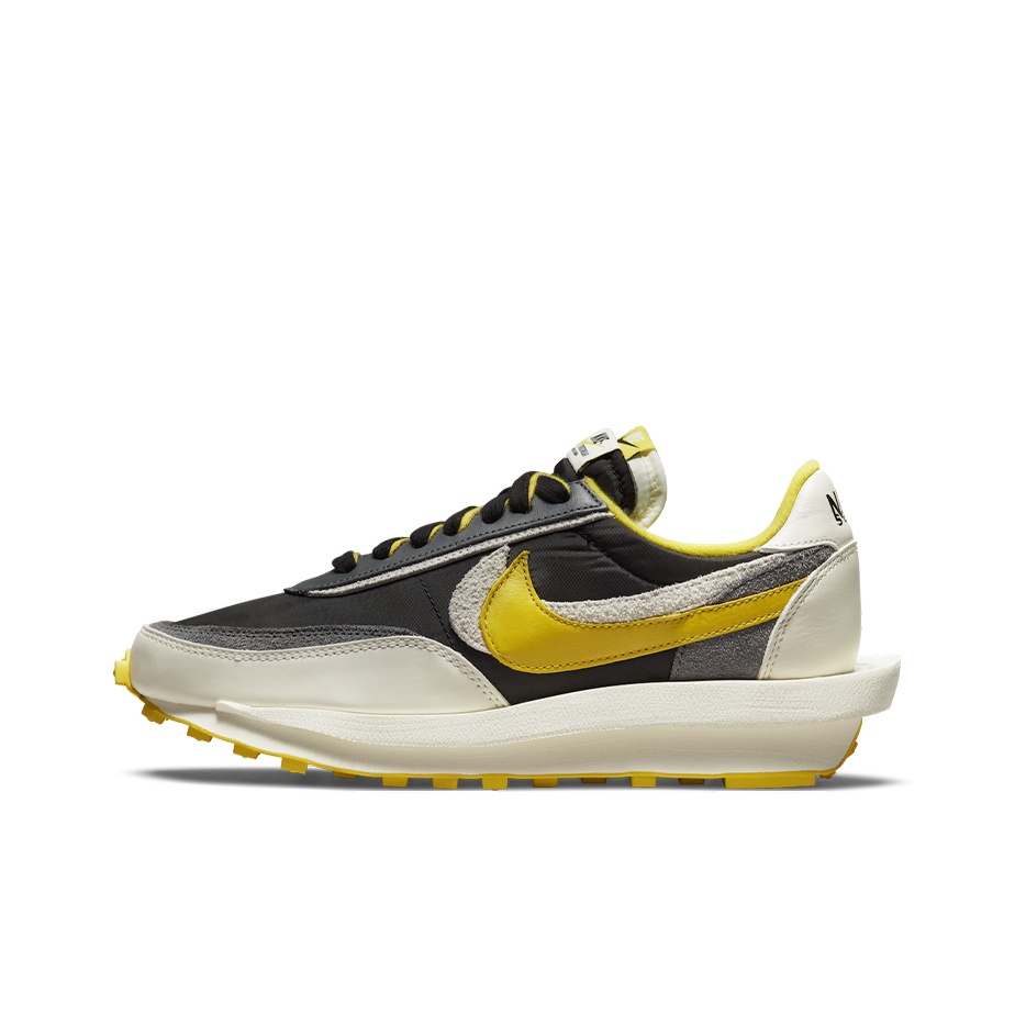 Men'S Shoes Yellow And Black - サカイ x ナイキ LDワッフル ブラック＆ブライトシトロン ロートップ