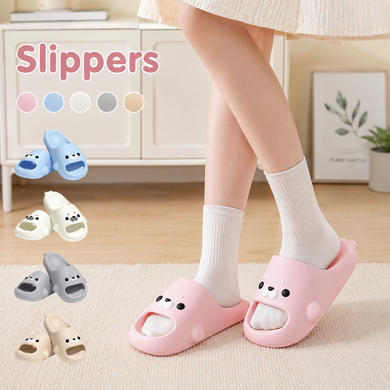 Men'S Shoes For Summer - シールスリッパ レディース 夏用 ソフトソール 滑り止め バスルームスライド