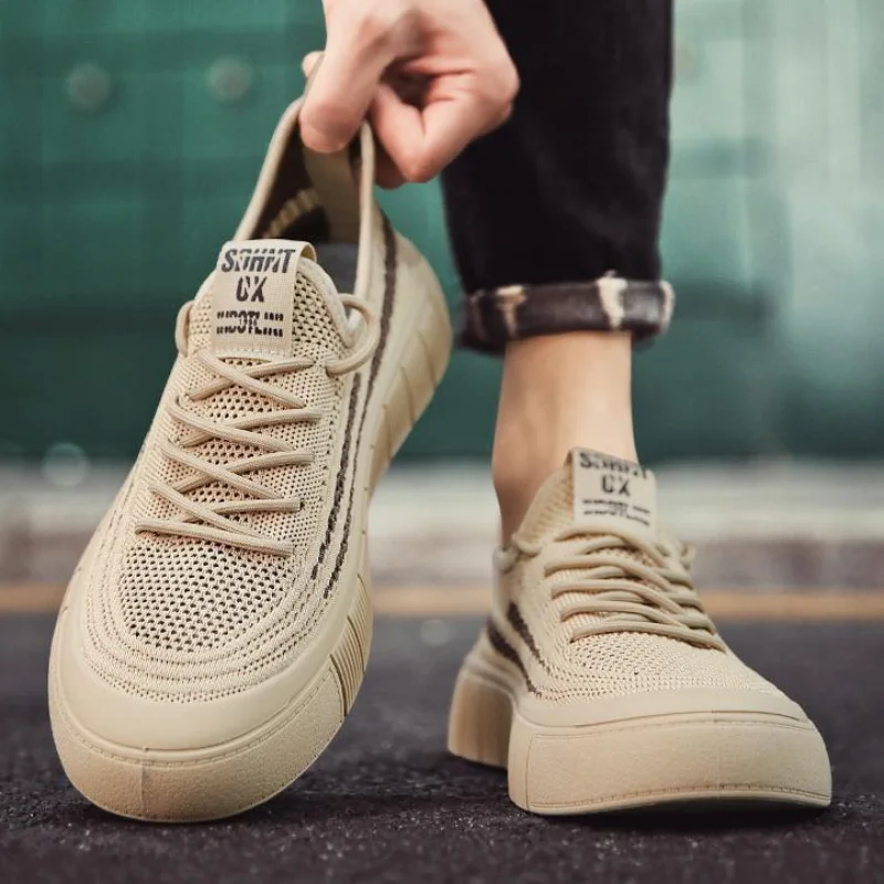 Men'S Shoes Clearance Sale - メンズ通気性メッシュスニーカー,加硫テニスシューズ,メンズブランド,エレガントなセール,トレンディ,安い,クリアランスワーク,夏,新品