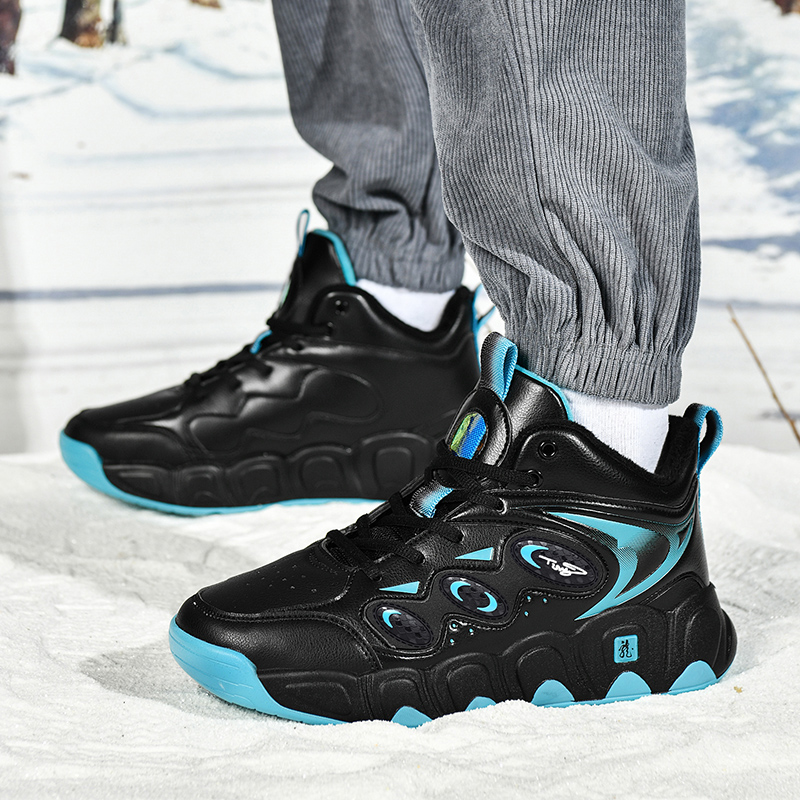 Men'S Shoes Hiking - 冬のメンズコットンブーツ暖かいメンズスノーブーツレザーメンズカジュアルスニーカーアウトドアメンズハイキングシューズビッグサイズ48 49 50 51 52
