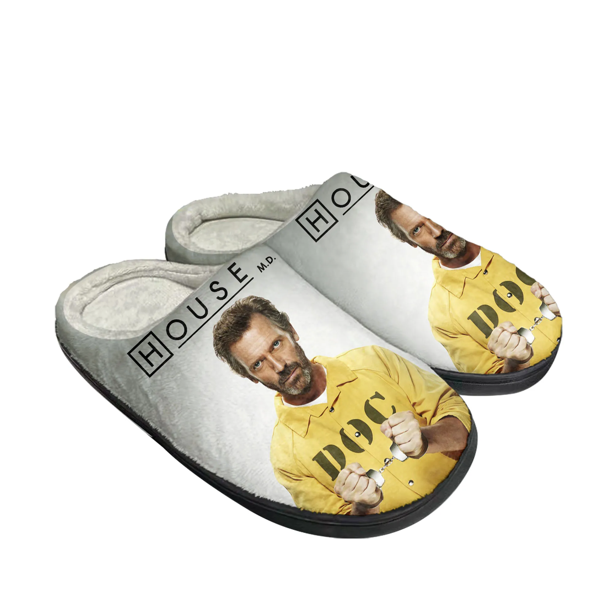 Men Shoes For Winter - ハウス・M・D. ホーム綿スリッパメンズレディースローリースリッパぬいぐるみ寝室カジュアル保温靴サーマルヒューカスタマイズ DIY 靴