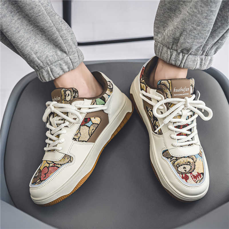 Men Shoes Brand - プラットフォーム高さアップメンズスケーターシューズ織り込みランニングシューズメンズスニーカー卸売スポーツテニスシューズ正規ブランドスクール新作
