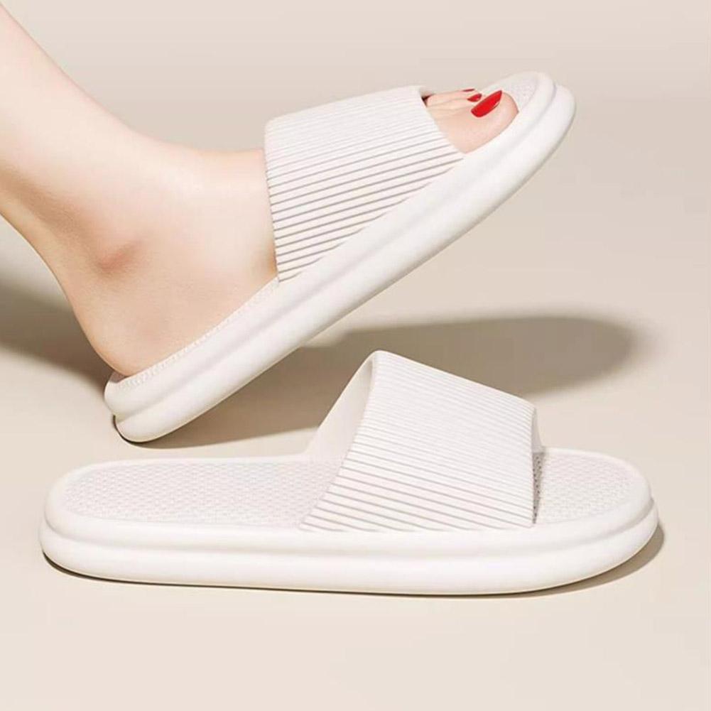 Men'S Shoes For Summer - 女性用サマーコンサイスEVAスリッパ、男性用ソフトホームスライド、カップル用バスルーム滑り止めサンダル、大人用快適アウトドアビーチシューズ