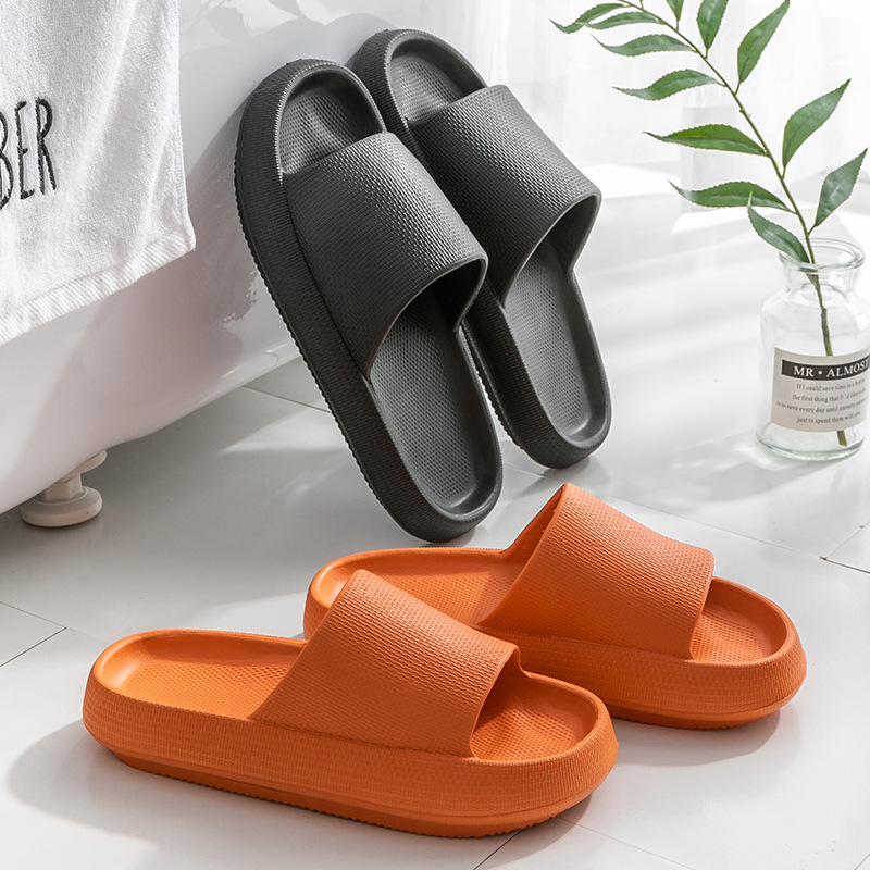 Men'S Shoes For Summer - クラウドクッションスリッパ 女性&男性用 - 超ソフトサマーハウススライド、厚いソールの滑り止めバスルームサンダル、屋内/屋外用