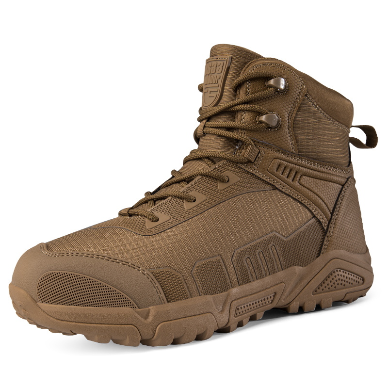 Men'S Shoes Hiking - 男性用タクティカルブーツ、男性用アーミーシューズ、防水超軽量ワークトレーニングハイキングブーツ、アウトドアシューズ、女性用ミッドカーフウォリアーブーツ