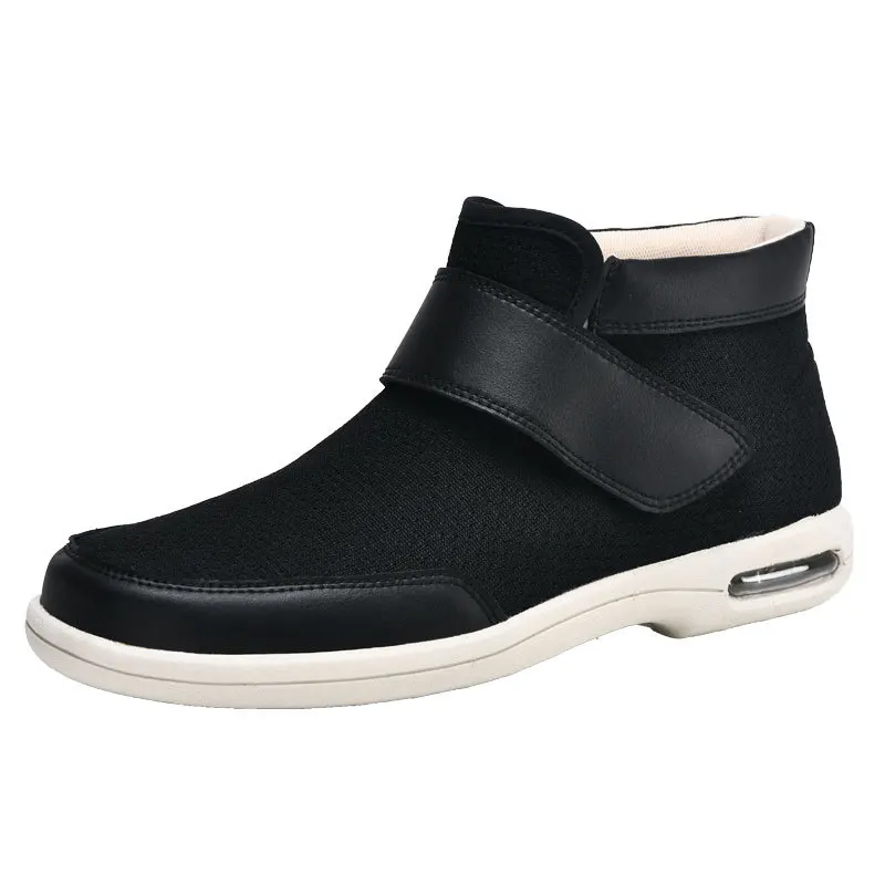 Men'S Shoes For Wide Feet - XIHAHA メンズ レディース ウォーキングシューズ 暖かい ロングバレル