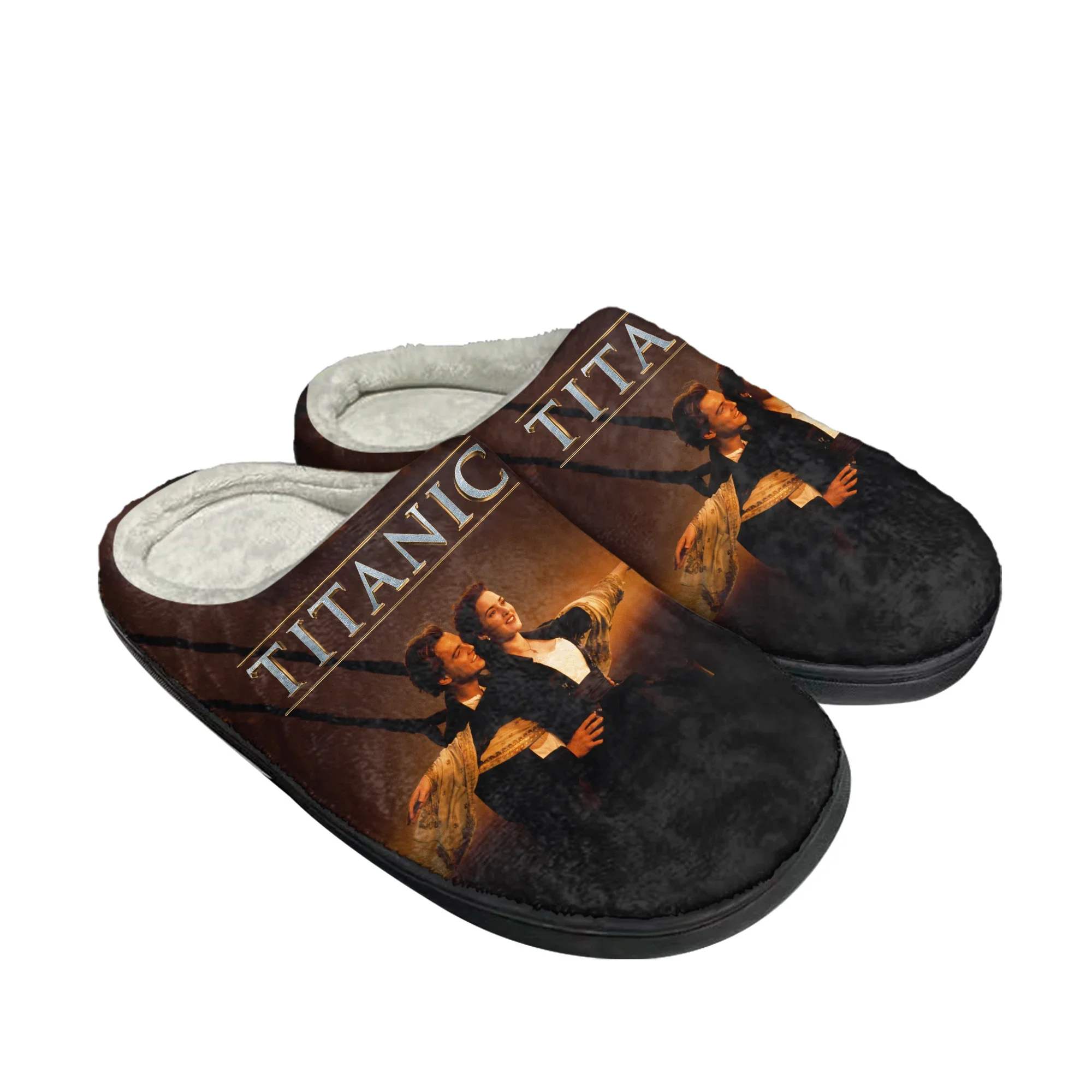 タイタニッククラシック映画ホームホームコットンスリッパメンズ - Men Shoes For Winter のレビューと価格