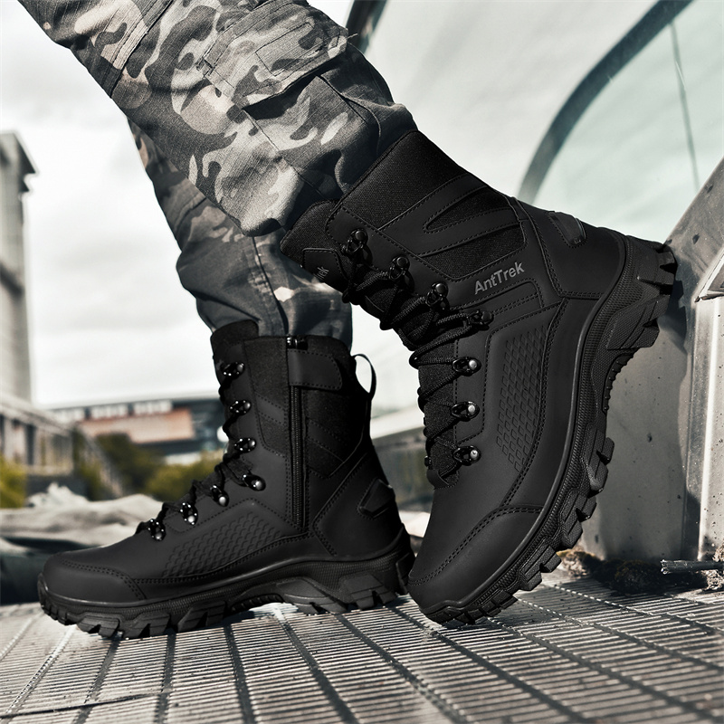 2025 新しい戦術ブーツ男性ブーツ特殊部隊砂漠男性ブーツ屋 - Men'S Shoes Hiking のレビューと価格
