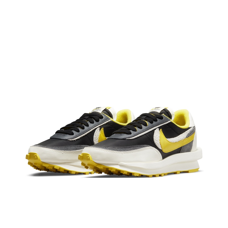 サカイ x ナイキ LDワッフル ブラック＆ブライトシトロン - Men'S Shoes Yellow And Black のレビューと価格