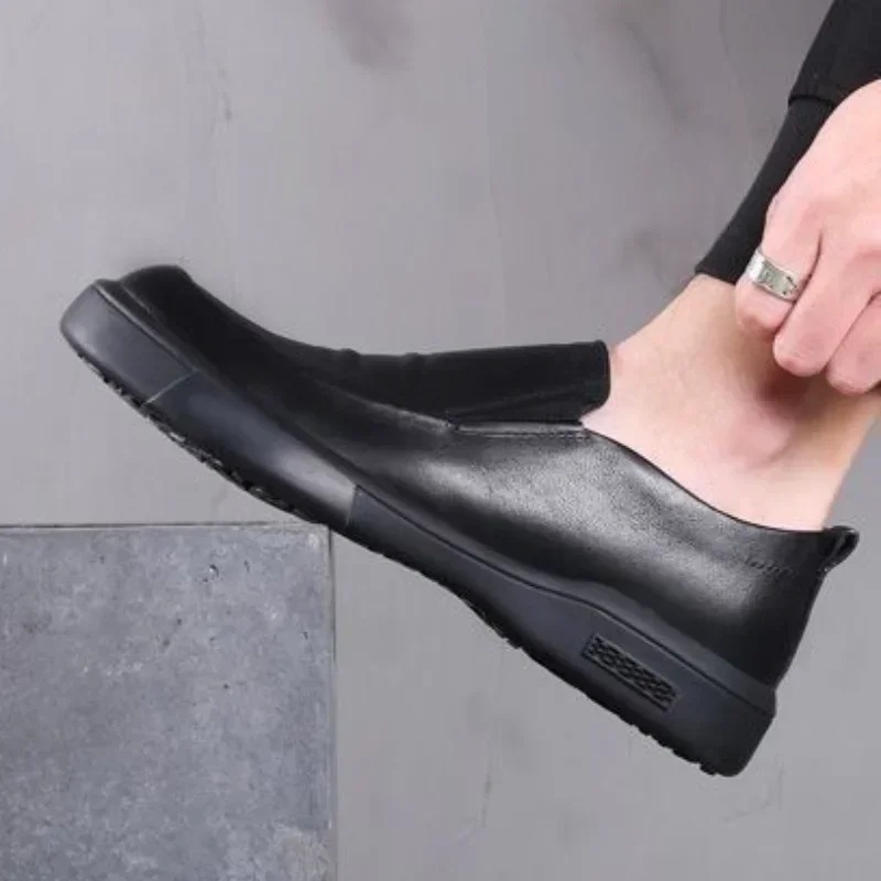 メンズカジュアル牛革ドレスシューズ,ビジネスシューズ,ブラッ - Men'S Shoes Clearance Sale のレビューと価格