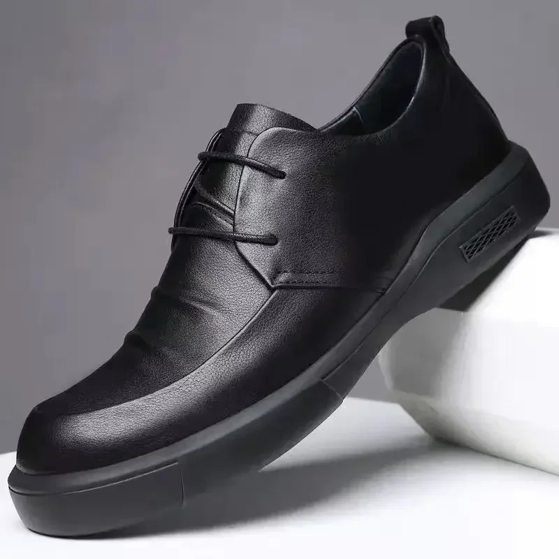 メンズカジュアル牛革ドレスシューズ,ビジネスシューズ,ブラッ - Men'S Shoes Clearance Sale のレビューと価格