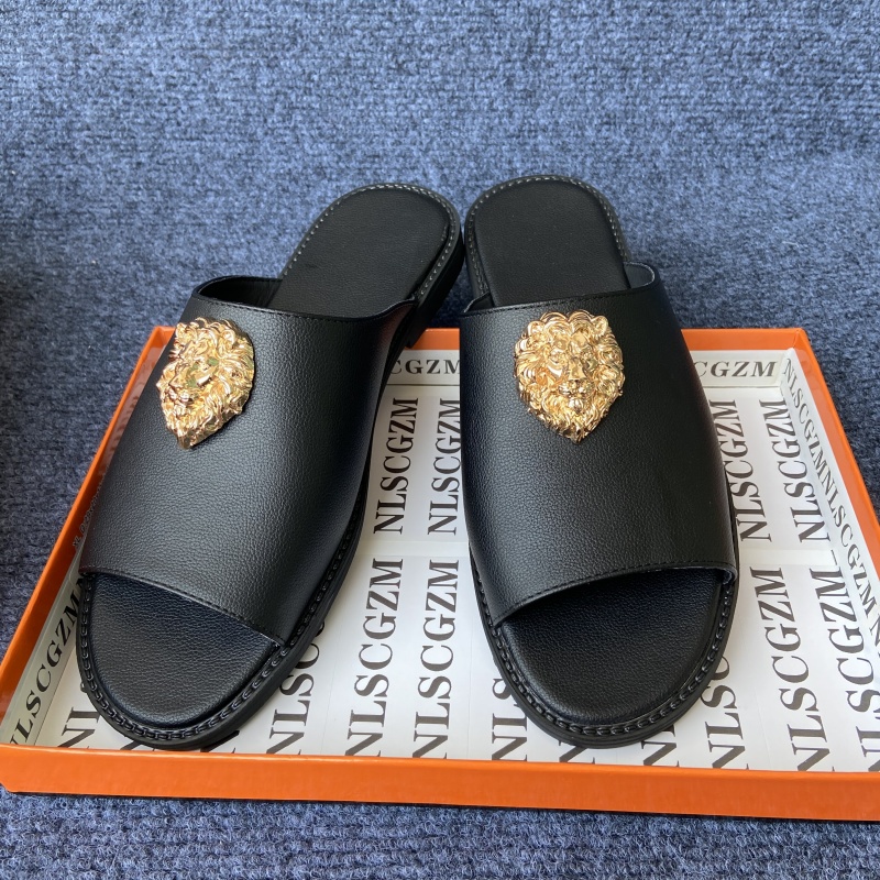 オリジナルシューズブランド ブラック スリッパ メンズ スラ - Men'S Shoes For Suits のレビューと価格