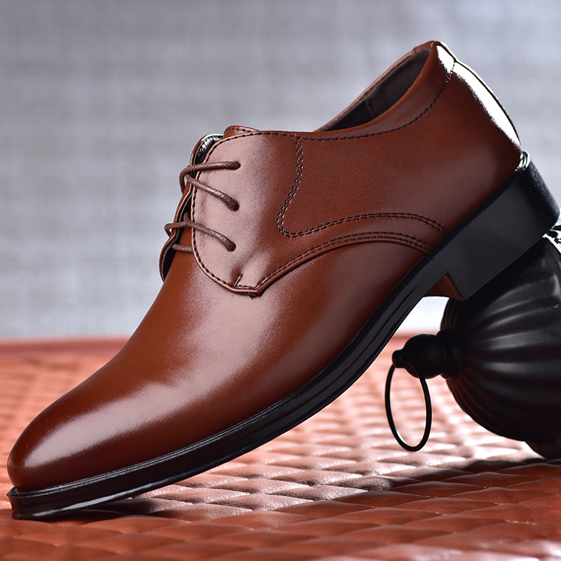 メンズレザーレースアップシューズ,ダービーシューズ,ウェディ - Men'S Shoes Clearance Sale のレビューと価格