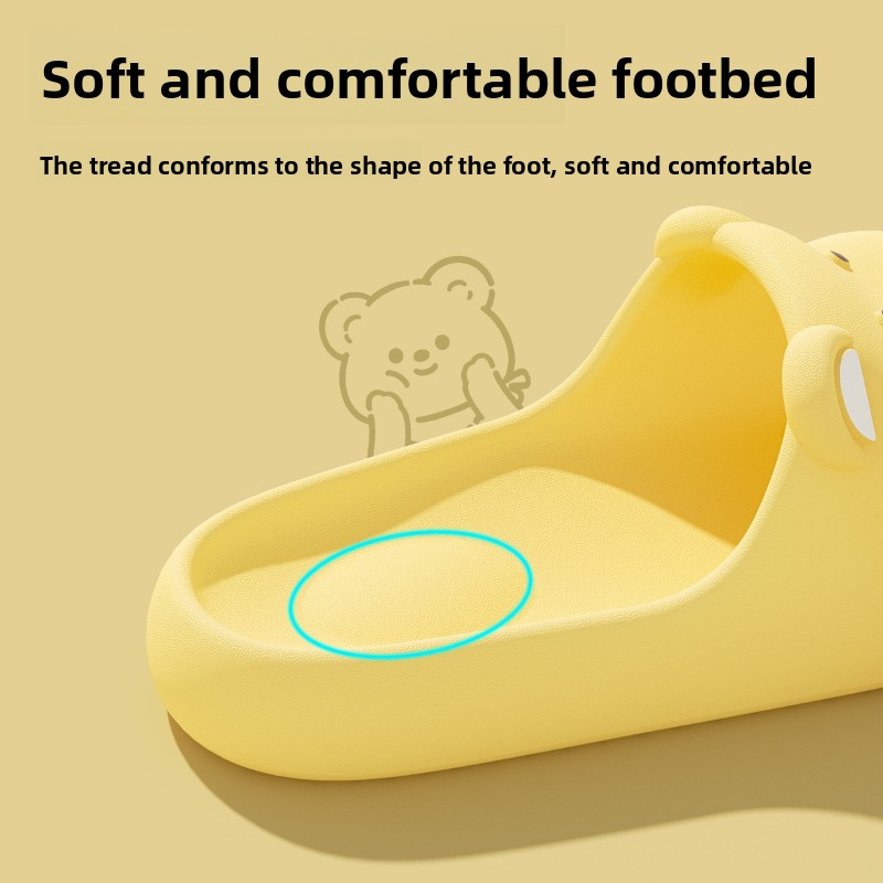 ユニセックスEVAベアーカートゥーンホームスリッパ、ソフトで - Men'S Shoes For Summer のレビューと価格