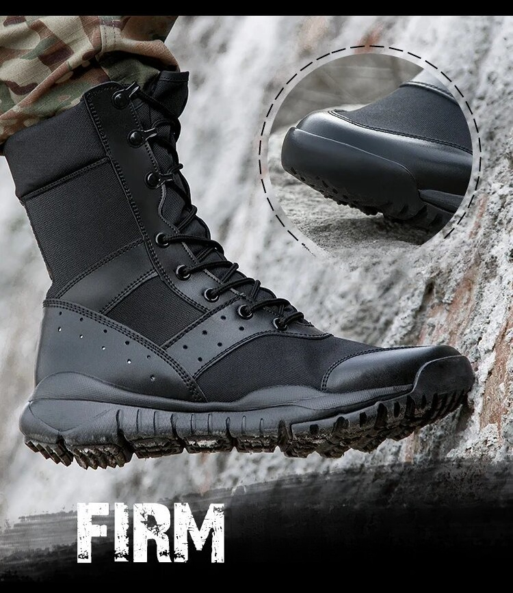 軽量防水タクティカルブーツ アウトドアハイキング通気性メッシ - Men'S Shoes Hiking のレビューと価格