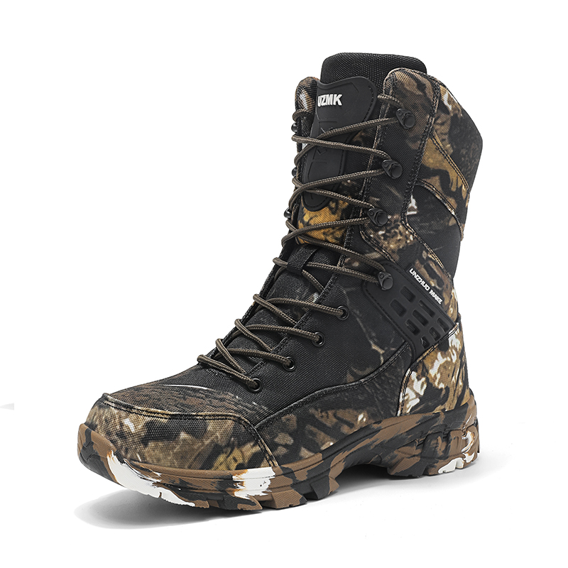 男性軍靴通気性安全ユニセックス戦術ブーツ男性登山ハイキングブ - Men'S Shoes Hiking のレビューと価格