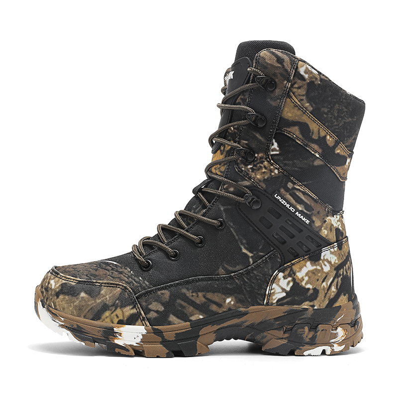 男性軍靴通気性安全ユニセックス戦術ブーツ男性登山ハイキングブ - Men'S Shoes Hiking のレビューと価格