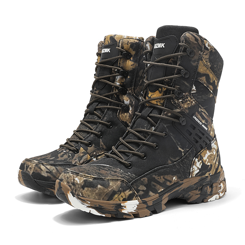 男性軍靴通気性安全ユニセックス戦術ブーツ男性登山ハイキングブ - Men'S Shoes Hiking のレビューと価格
