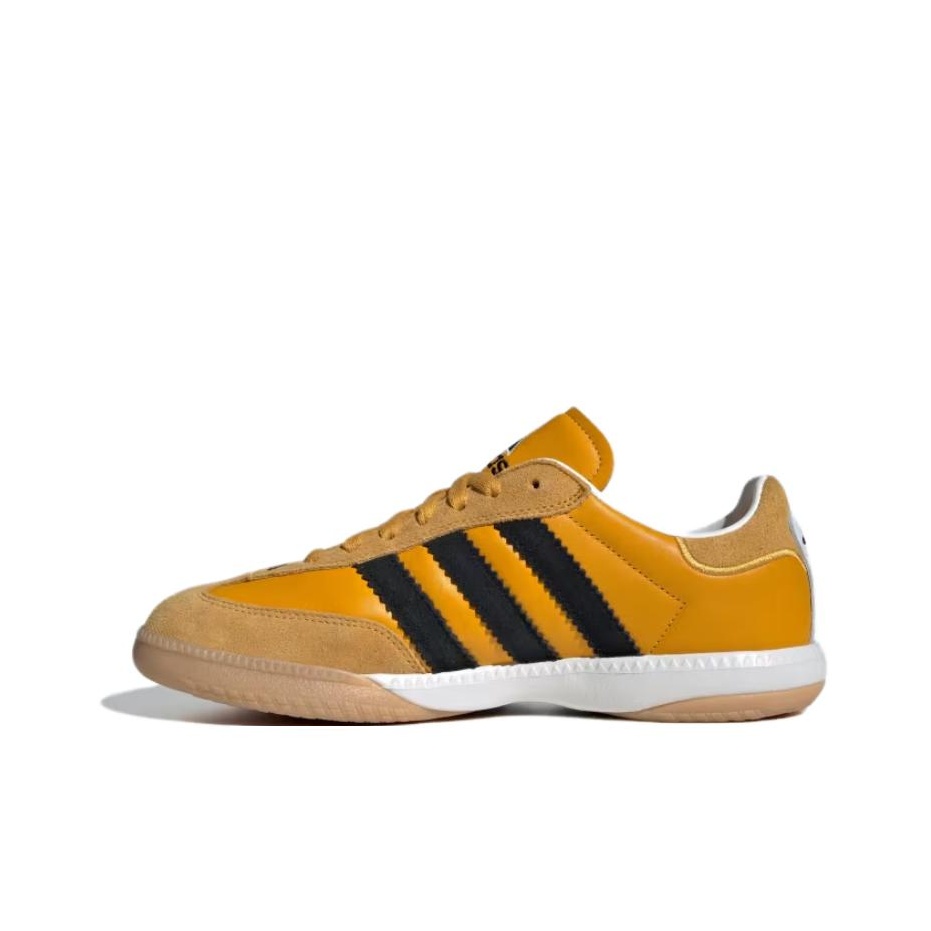 アディダス オリジナルス SAMBA MN カジュアルシュー - Men'S Shoes Yellow And Black のレビューと価格