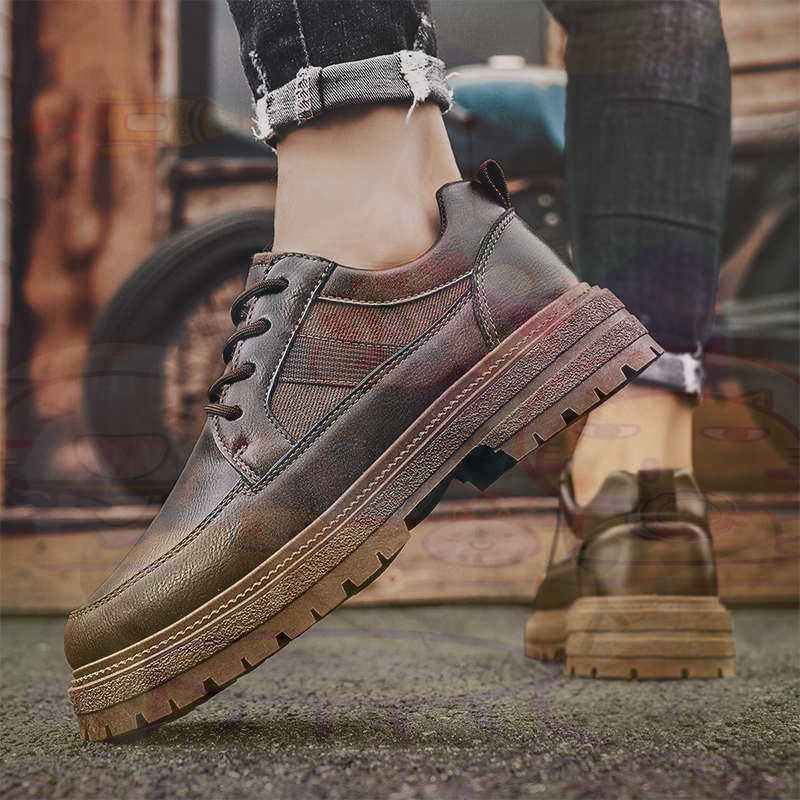 ダーク天然皮革ファッショントレーナーテニスメンズスニーカーフ - Men'S Shoes Clearance Sale のレビューと価格
