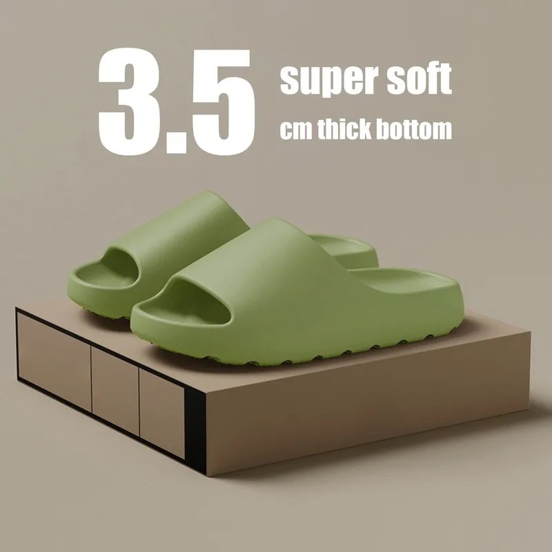 ココナッツスリッパ クラウド厚底サンダル 夏のおしゃれ ソフ - Men'S Shoes For Summer のレビューと価格