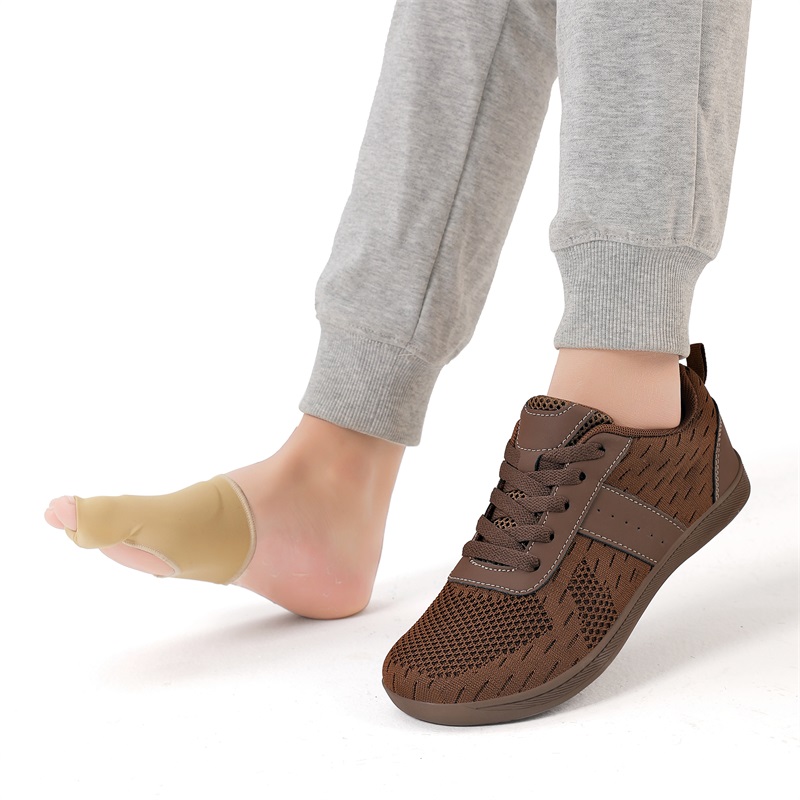 ユニセックスワイドトゥボックススニーカー通気性メッシュ快適カ - Men'S Shoes For Wide Feet のレビューと価格