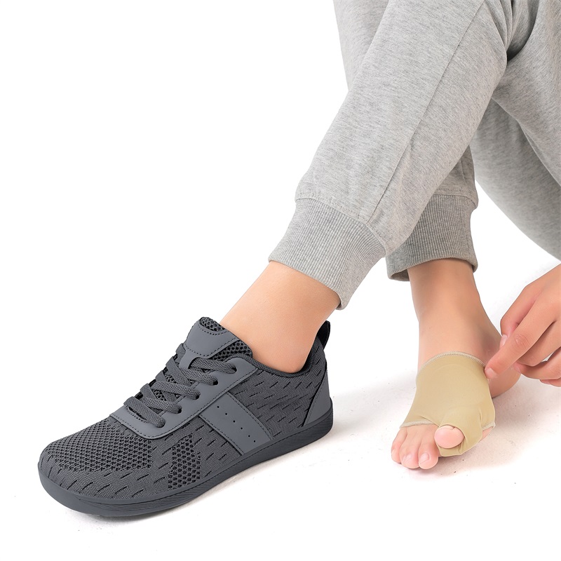 ユニセックスワイドトゥボックススニーカー通気性メッシュ快適カ - Men'S Shoes For Wide Feet のレビューと価格