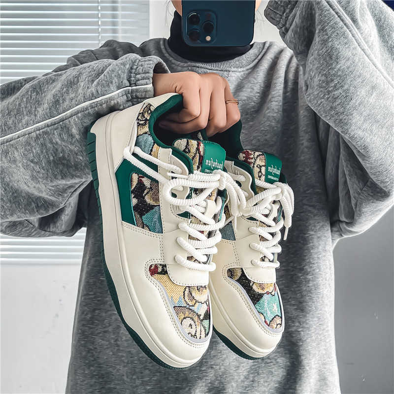 プラットフォーム高さアップメンズスケーターシューズ織り込みラ - Men Shoes Brand のレビューと価格