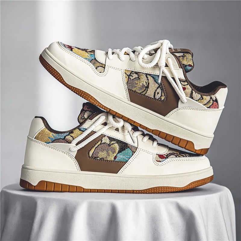 プラットフォーム高さアップメンズスケーターシューズ織り込みラ - Men Shoes Brand のレビューと価格