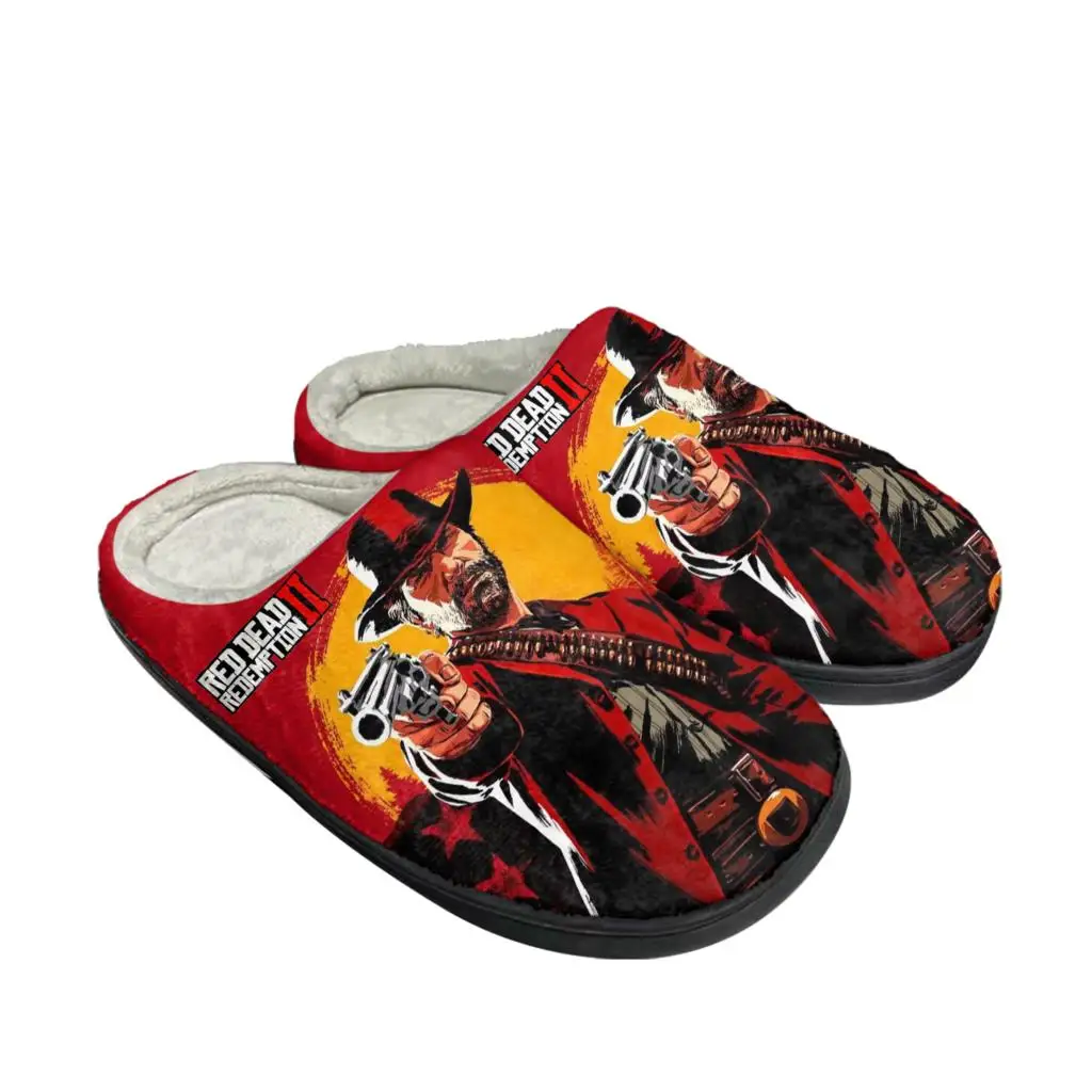 レッドデッドリデンプション 2 ホーム綿スリッパメンズレディ - Men Shoes For Winter のレビューと価格