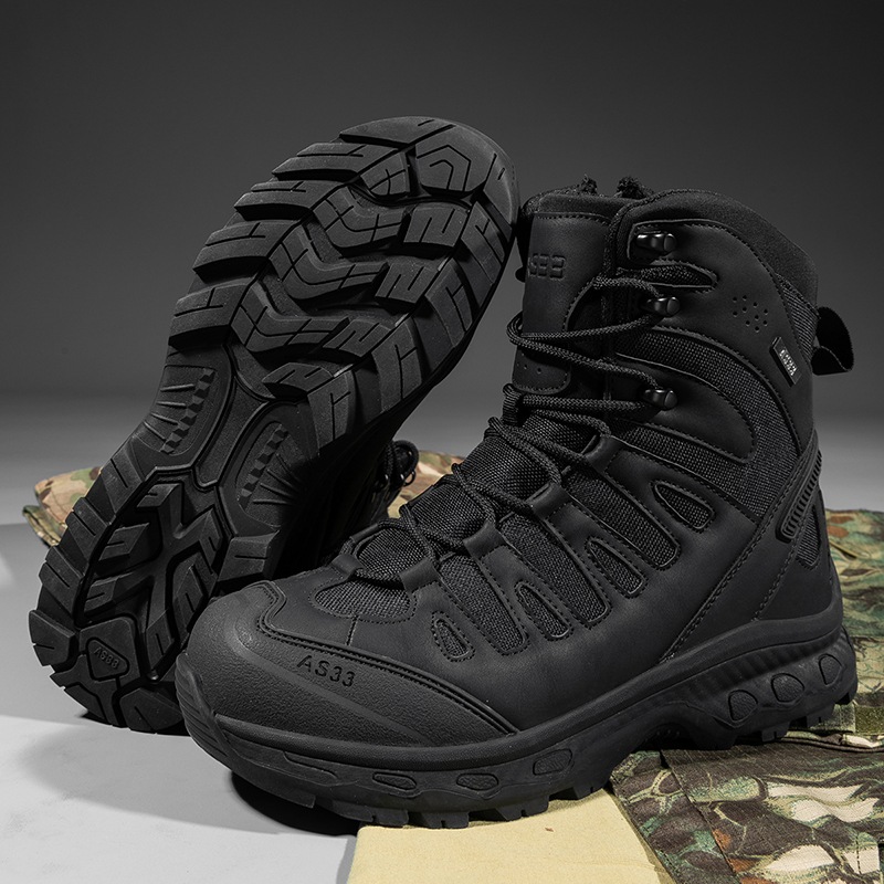 新しい男性の戦術的なブーツ軍事ブランド狩猟ハイキング靴足首防 - Men'S Shoes Hiking のレビューと価格