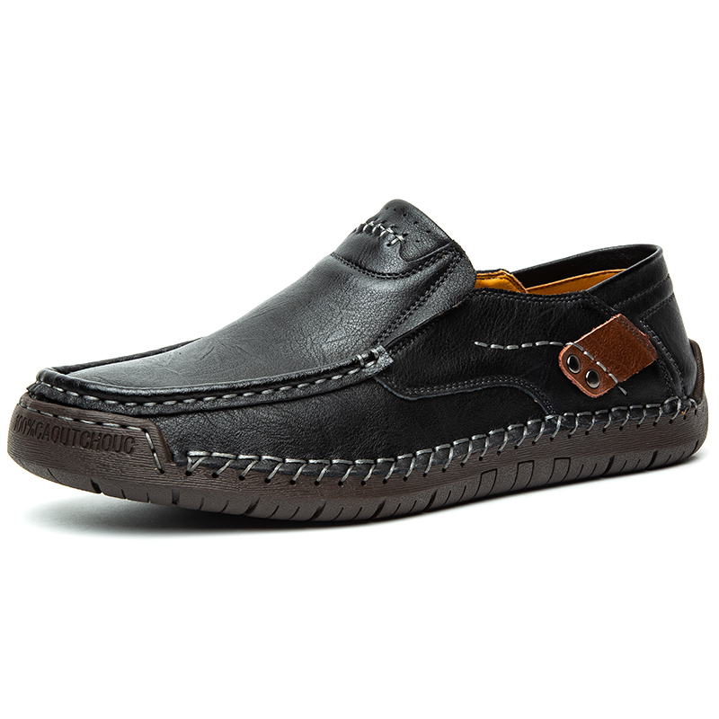 手作り革メンズシューズカジュアル快適な男性ローファースリップ - Men'S Shoes Clearance Sale のレビューと価格