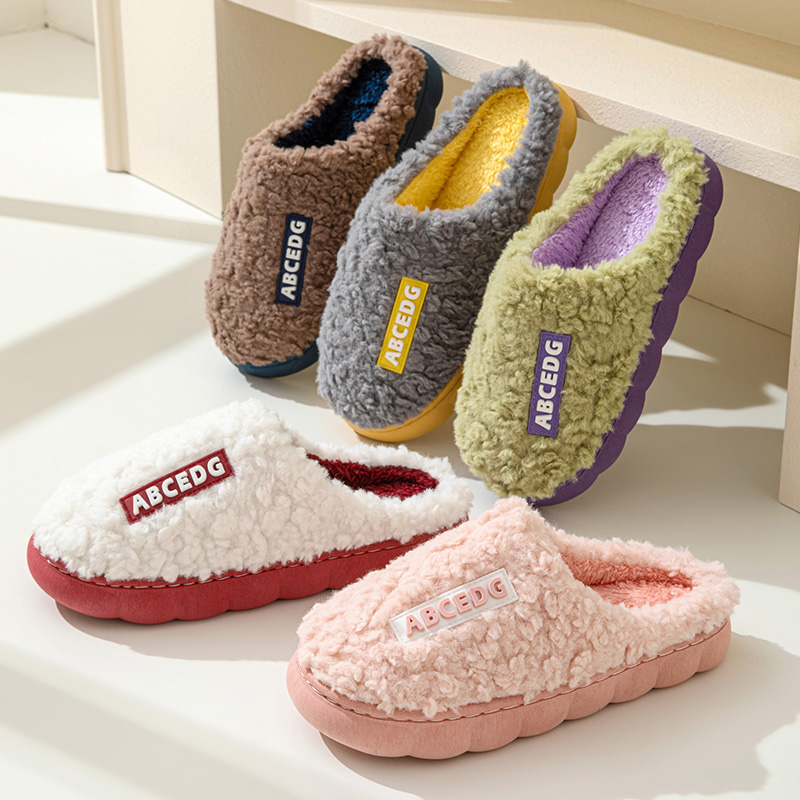 トレンド冬用カップル室内用滑り止め付きメンズ・レディース兼用 - Men Shoes For Winter のレビューと価格
