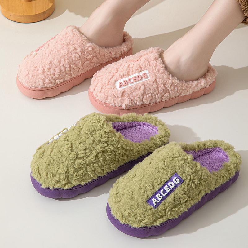 トレンド冬用カップル室内用滑り止め付きメンズ・レディース兼用 - Men Shoes For Winter のレビューと価格