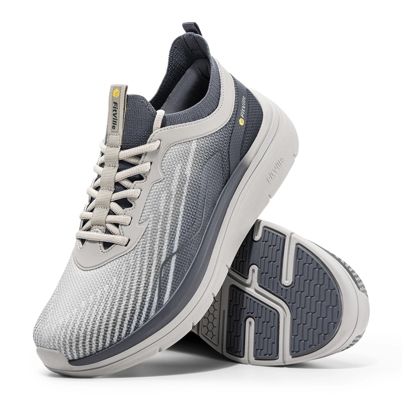 フィットビル メンズ ウォーキングスニーカー 幅広つま先 防 - Men'S Shoes For Wide Feet のレビューと価格