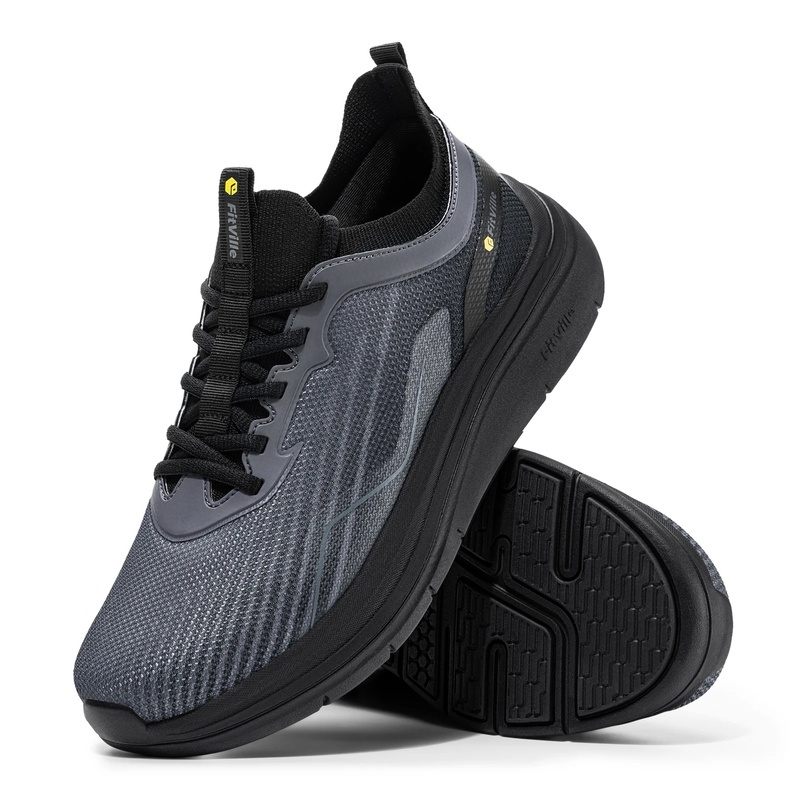 フィットビル メンズ ウォーキングスニーカー 幅広つま先 防 - Men'S Shoes For Wide Feet のレビューと価格