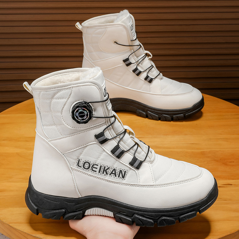 冬の靴男性用カジュアルカジュアル男性靴ハイキングスノーブーツ - Men'S Shoes Hiking のレビューと価格