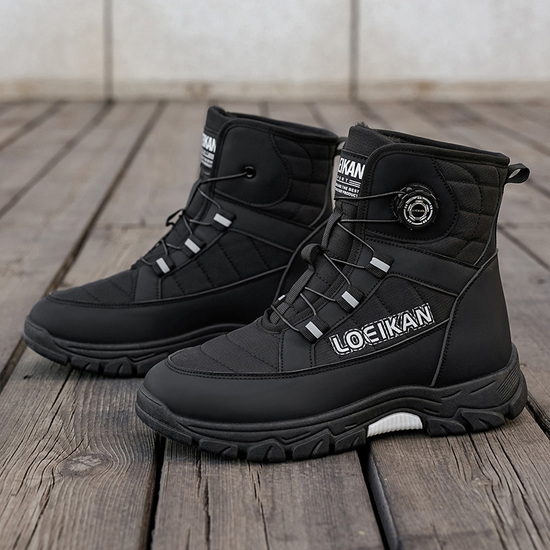 冬の靴男性用カジュアルカジュアル男性靴ハイキングスノーブーツ - Men'S Shoes Hiking のレビューと価格