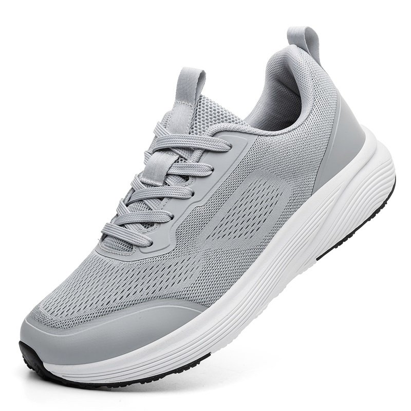 男性ワイドトゥアスレチックシューズ軽量通気性メッシュスニーカ - Men'S Shoes For Wide Feet のレビューと価格