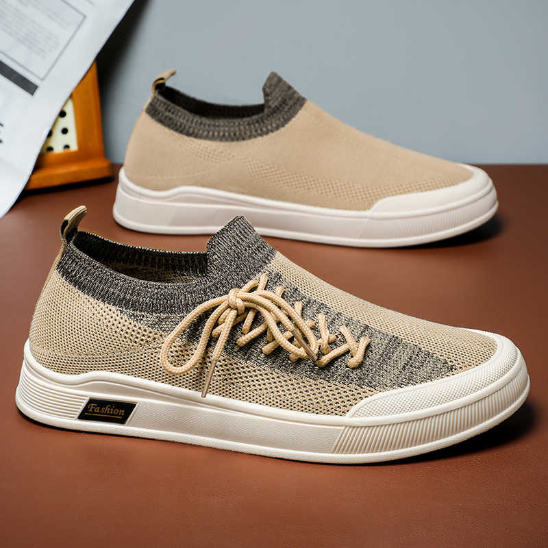 秋春兼用スニーカー 49サイズ 夫用 編み込み イエロー バ - Men Shoes Brand のレビューと価格
