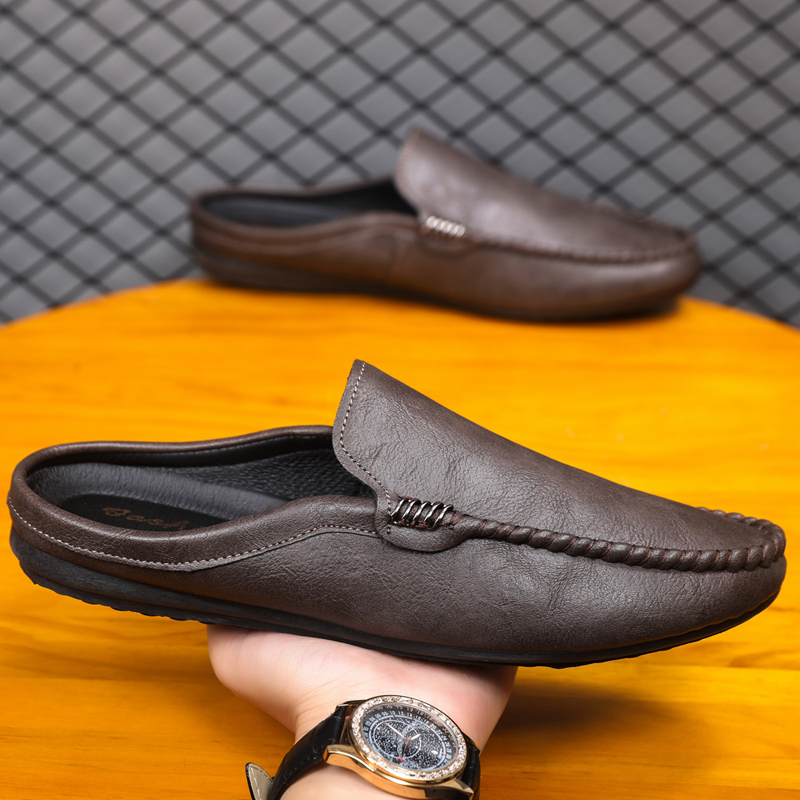 メンズハーフシューズ、快適なPUレザーカジュアルシューズ、メ - Men'S Shoes Clearance Sale のレビューと価格