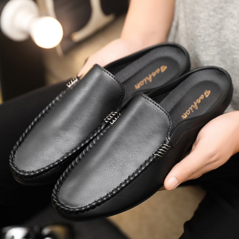 メンズハーフシューズ、快適なPUレザーカジュアルシューズ、メ - Men'S Shoes Clearance Sale のレビューと価格