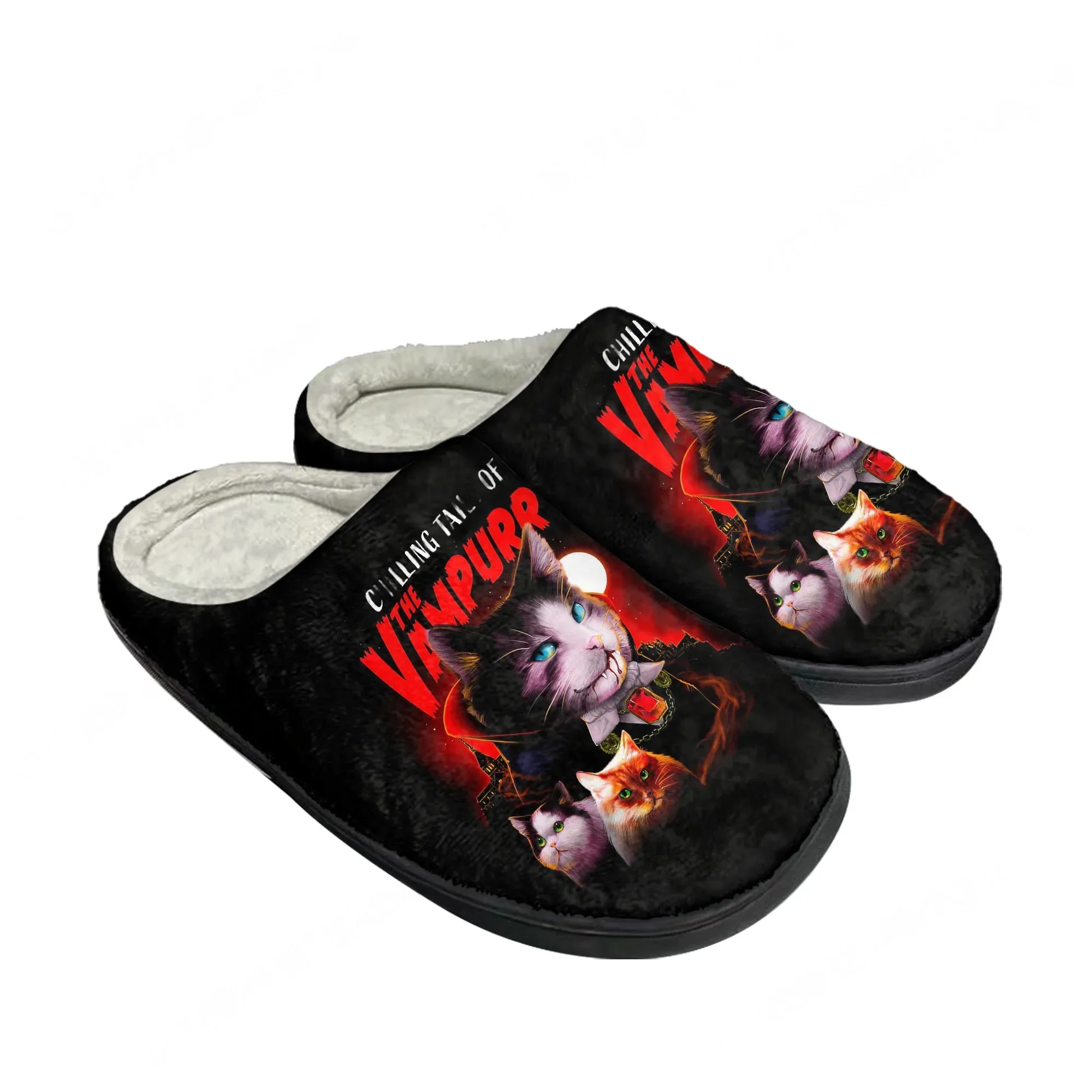 猫ヴァンパイアシューズ綿スリッパ猫ヴァンプールの帰還メンズレ - Men Shoes For Winter のレビューと価格