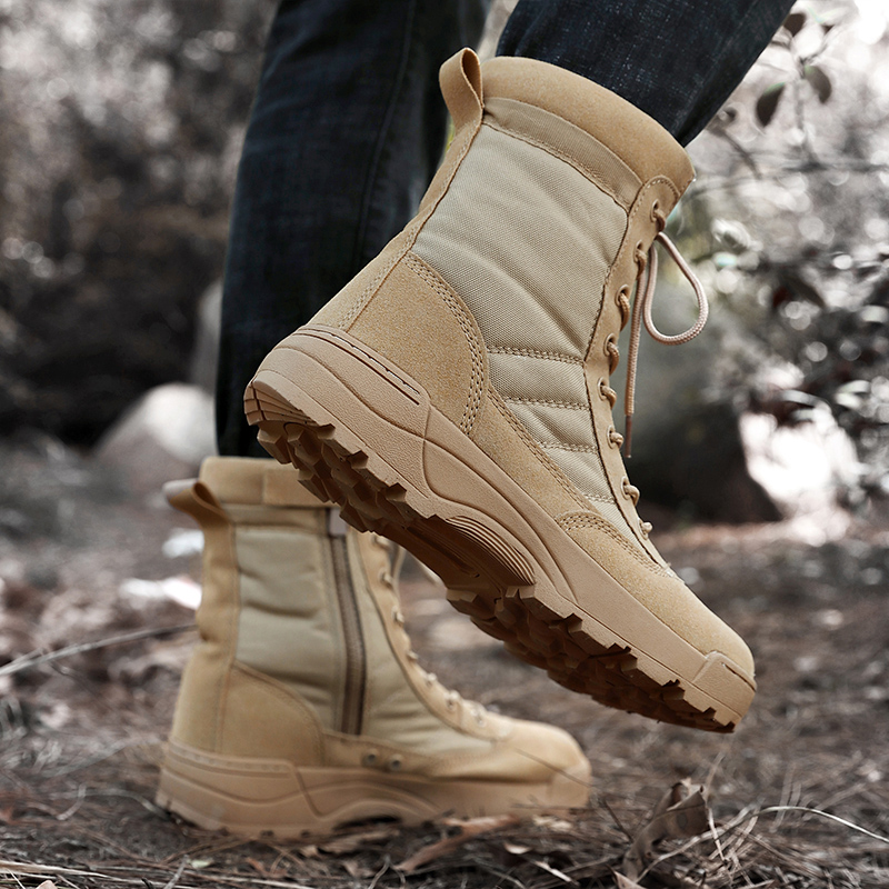 メンズハイキングブーツ,通気性,丸いつま先,シンプル,耐性 - Men Shoes Brand のレビューと価格