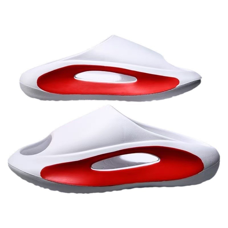 ユニセックス カップル オープン トゥ スライドスリッパ 室 - Men'S Shoes For Summer のレビューと価格