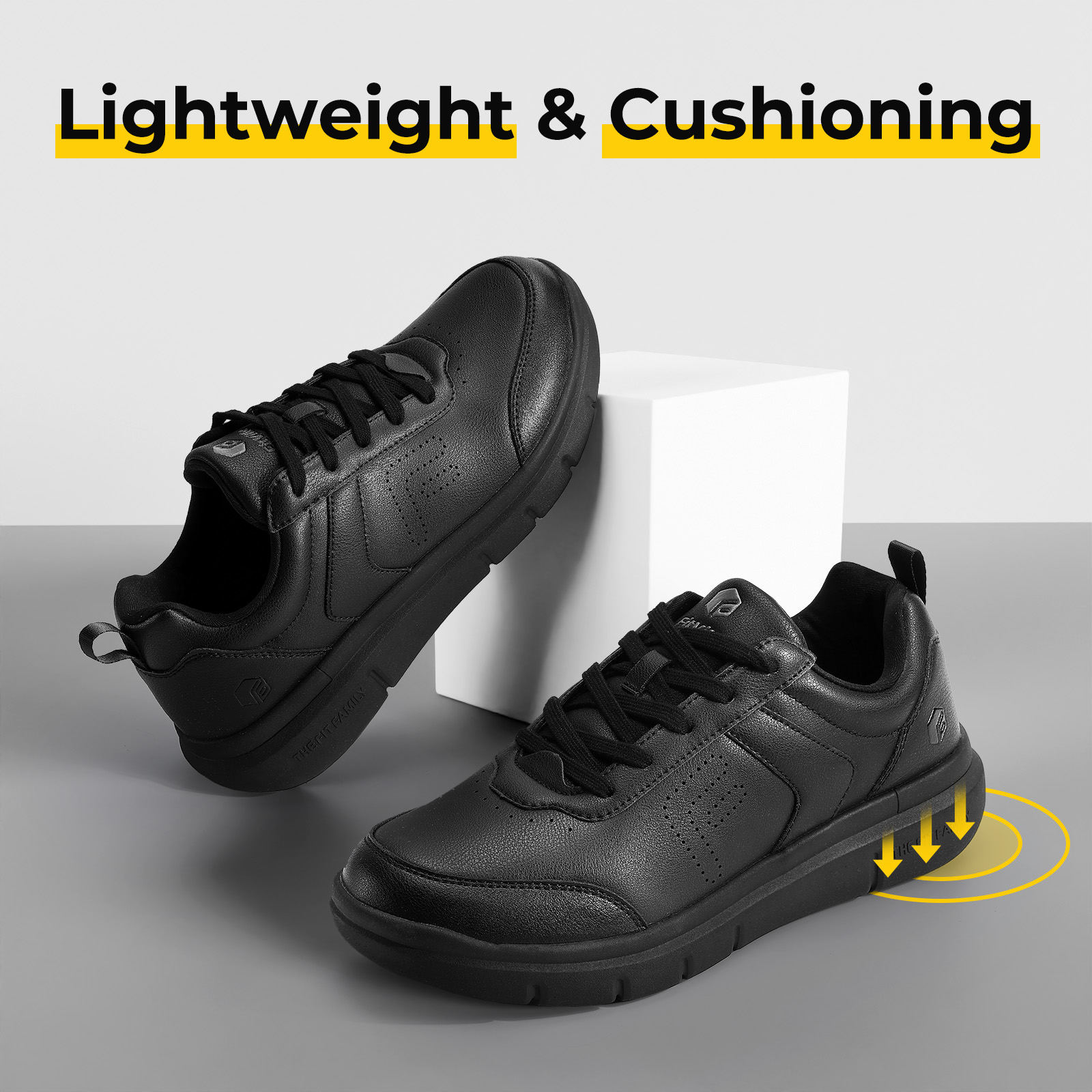 FitVille メンズ カジュアル レザー シューズ ワイ - Men'S Shoes For Wide Feet のレビューと価格